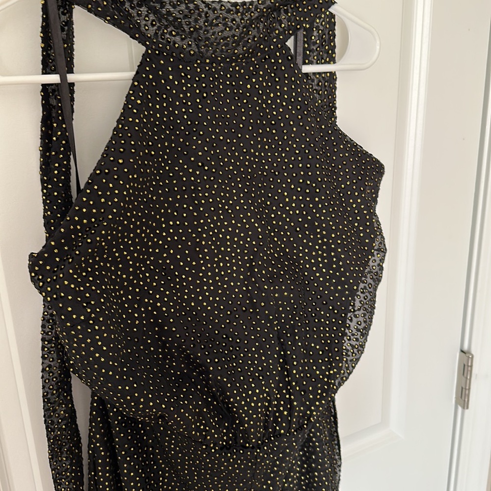 ✨️NWT House of Harlow 1960 x REVOLVE Sana Jumpsuit, Noir, M - Picture 6 of 11